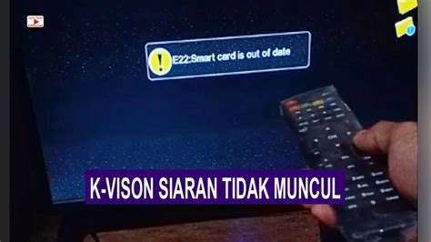 solusi kvision e22: smart card is out of date 